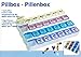 Produktbild 7 Tage PILLENBOX Pillendose Tablettenbox Medikamentenbox Pillen Dose Box 10