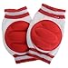 Imixlot Infant Baby Crawling Knee Pad Toddler Elbow Pads (Red)