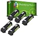 Produktbild Printing Pleasure 51B2000 51B00A0 5 Toner Kompatibel für Lexmark MS317dn MS417dn MS517dn MS617dn MX317dn MX417de MX517de MX617de - Schwarz, Hohe Kapazität (2.500 Seiten)