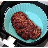 G&uuml;ncel&Ccedil;arşı Airfryer Silikon Pişirme Kabı 20x5 Cm Bpa i&ccedil;ermez Airfryer Pişirme Kağıdı, Yapışmaz Kolay Temizlenir, Silikon Piş