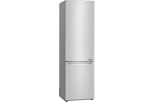 LG Electronics GBB92STBAP Kühl-/ Gefrierkombination mit Smart Inverter Compressor | Energieeffizienzklasse A| Total No Frost | 203 cm hoch | Premium Edelstahl