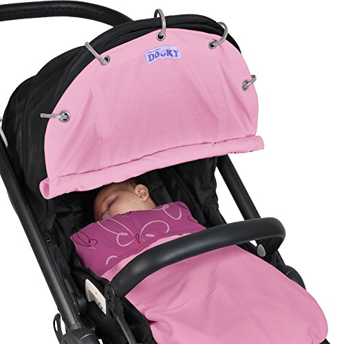 Dooky Pram Shade - Baby Pink