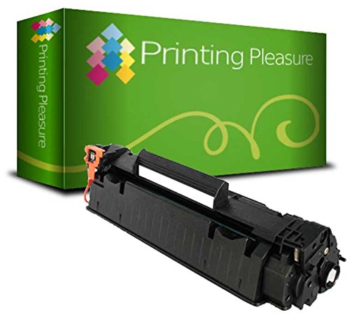 PRINTING PLEASURE Toner kompatibel für HP Laserjet M1536 / M1536 DNF / P1560 / P1566 / P1600 / P1606 / P1606 DN / Canon LBP-6200D / LBP-6200DW / LBP-6230D / LBP-6230DW / CE278A / 78A / CRG-726 / 3483B002 Schwarz / Black