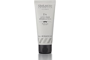SALERM - Gel Afeitar Hombre - Perfect Shave Homme Barber Line - Gel Transparente para un Afeitado Perfecto - Calma e Hidrata la Piel - Permite Reducir y Retrasar el Crecimiento del Pelo