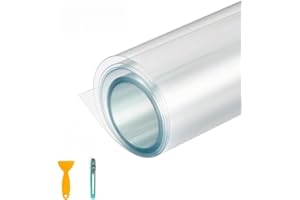 Kaliwa 300cm x 30cm Vinilo Transparente Adhesivo Vinilo Coche A Prueba de Agua Sin Burbujas para Automóvil Motocicleta Bicicleta