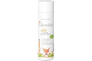 NATURWAREN ITALIA Dr Theiss - Bio Calendula Bébé, Huile Protectrice - Calendula Bio et Huile d'Amande Douce Bio - Nourrit & Protège - Pénétration Rapide - 200ml