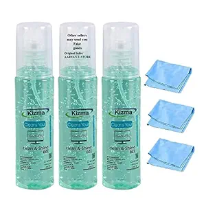 Homeboss Screen Cleaner Kit for Mobile, LED, Computer Monitor, Laptop, and iPad Screens (100ml) (Pack of 3)