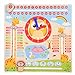 Produktbild Kinder Kalender Lernuhr Spielzeug Pädagogisches Spielzeug Früherziehung Geschenk Zeit Datum Jahreszeit Wetter