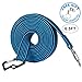Produktbild Elastischer Spanngurt, 2 und 4 Meter lange, verstellbare Gepäck-Gürtel mit Karbonstahl-Haken, für Outdoor-Aktivitäten und zum Befestigen von Gepäck und Rucksäcken, 4 Farben, Herren, 2M-Blue