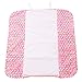 The Plush Pad Portable Changing Pad with Memory Foam - Bubbles in Juice