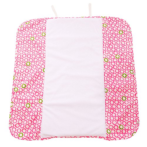 The Plush Pad Portable Changing Pad with Memory Foam - Bubbles in Juice