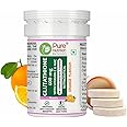 Pure Nutrition L-Glutathione 600mg 3 Effervescent Tablets for Men & Women | With Vitamin C & Saffron | Anti-Aging Antioxidants for Glowing & Clear Skin | Supports Skin Brightening, Detox & Immunity | Orange Flavour