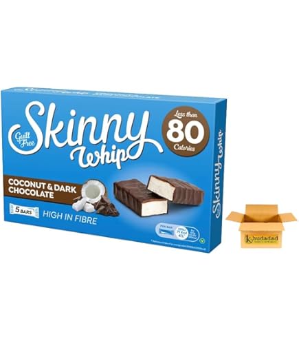 Fibre One Salted Caramel Squares 5 Pack - A Low Calorie Snack With The