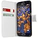 Produktbild mumbi Tasche im Bookstyle für Samsung Galaxy S6 / S6 Duos Tasche weiss
