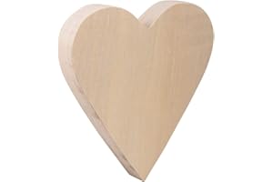 Rayher Cuore Legno, Fsc, Naturale, 20x18.5x2.7cm, 64504505
