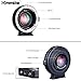 Price comparison product image Commlite AEF MFT Booster 0.71x Focal Reducer Booster AF Lens Mount Adapter for Canon EF Mount Lens To Panasonic/Olympus M4/3 Camera Enlarge Aperture Speed Booster with USB Update Port for GH4 GH5 GF6 GF1 GX