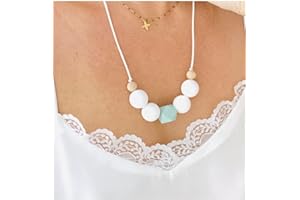 BABY SHELL Collar de portaje - Lactancia - Sweet Candy - Hecho a mano en Francia