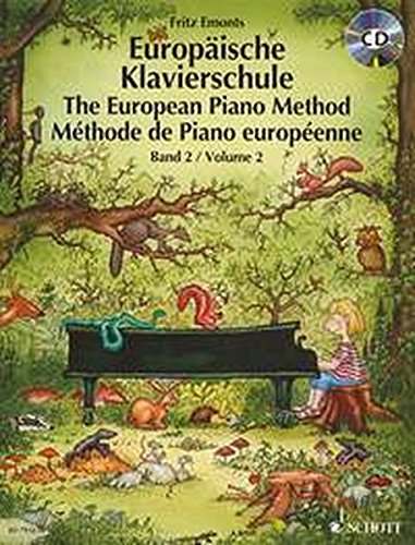 Download Europäische Klavierschule: Band 2. Klavier. Ausgabe mit CD.