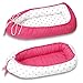 Produktbild Babynestchen Kokon 2-seitig Nestchen Babynest Babykokon Kuschelbett Kopfschutz Nest U4_M34
