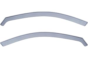 Modifycar - Deflectores Ventanilla Delantera Coche compatibles con Audi A3 & A3 Sportback - 5 Puertas - Año 2013-2020 - Color Ahumado - Instalación Interior traslúcido