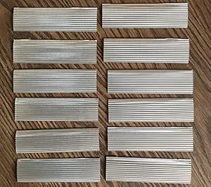 CORRUGATED ROOFING 12 pc. set // Craft Projects/Model Railroad Buildings/Miniatures, Bird Houses,& Dioramas