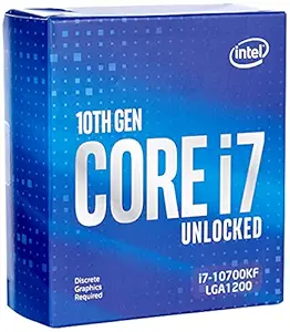 Intel 10th Gen Comet Lake Core i7-10700KF Processor 16M Cache, up to 5.00 GHz