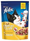 Felix Katzentrockenfutter Crunchy und Soft mit Huhn,...