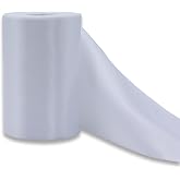 YUNSHANGHE 1 Roll Satin Ribbon 9.5cm x 20m Large Satin Ribbon for Wedding Birthday Decoration Opening Ceremony Chair Bows Gif