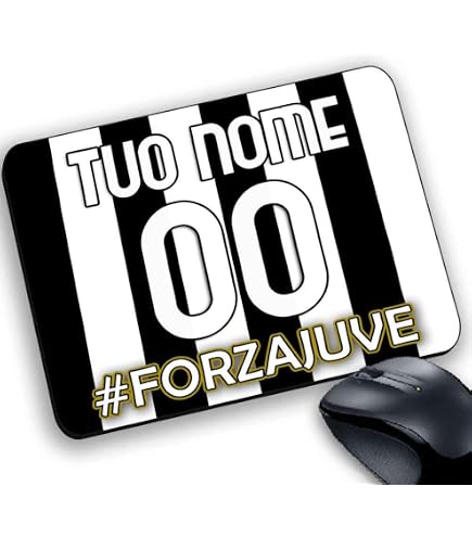 Tappetino Mouse Pad personalizzabile Pallone Stadio Erba Strisce