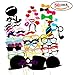 Produktbild Heall Foto Booth Photo Hochzeit DIY Kit für Hochzeit Reunion Geburtstage Prop Dress-up Zubehör Party Favors 58pcs