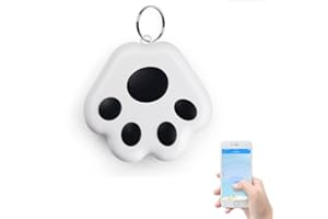 XIAOYIYI Localizador de Llaves, Mini Localizador GPS, Localizador de Perros, Smart Tracker Tracking Loss Prevention Dispositivo a Prueba de Agua Localizador de Mascotas