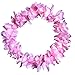 Produktbild Chinget Blumenketten Hawaiiketten Multicolor Blumenkette Hawaiikette Halsketten Blütenketten für Party Hochzeit Reise (Hellrosa)
