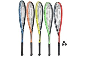Prince Power Squash Racket inc Full Length Cover & 3 Balls ( Choice of Warrior, Beast, Rebel, Vortex and Shark)
