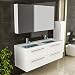 Produktbild Waschplatz Hochglanzlack / Waschbecken / Badezimmer Möbel / Modell Garda 1440 / weiss Hochglanzlack / Waschtisch / Badmöbel / Preisnachlass