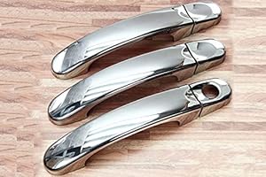 ‎RECAMBO Recambo Chrom Türgriffe Blenden aus Edelstahl passend für VW T5 T6 Caddy III IV 3 Türen