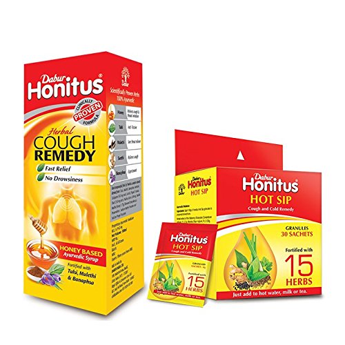 Dabur Honitus Ginger Cough Drops 100 lozenges jar OMGTricks