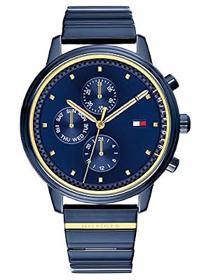 Tommy Hilfiger Mixte Multi-cadrans Quartz Montres bracelet avec bracelet en Acier Inoxydable - 1781893