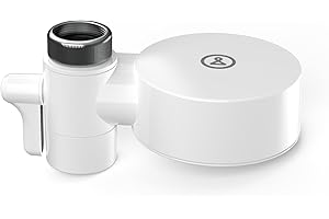 TAPP WATER Tappwater EcoPro Compact - Smallest Tap Water Filter available, Filters 100+ substances. 5 Stage Nanotechnology Water Filtration System. Faucet Water Filter. (white)