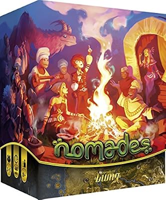 Asmodee- Nomades Jeu de Société, LUNOM01FR, Multicolore