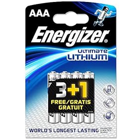 Energizer Ultimate L92 Lot de 8 Piles au Lithium AAA