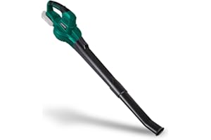 VONROC Soplador de hojas inalámbrico VPower 20V (sin batería ni cargador), 2 posiciones de velocidad - Velocidad máxima de 190 km/u