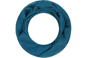 Majea Loop Alice schmaler Damen-Schal Loop Frühlingsschal Schlauchschal Rundschal Tuch uni unisex unifarben einfarbig Halstuch