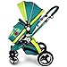 i-Safe System - Lil Friend Trio Travel System Pram & Luxury Stroller 3 in 1 Complete With Car Seat + Changing Bag + Rain Covers