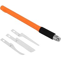 Dilwe Mini Handsäge, Modell Tool Hobby Handsäge Kit Razor Set mit 3 Pcs DIY Craft Blade