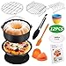 Produktbild 12 Stücke Luftfritteuse Zubehör für Gowise Phillips Cozyna XL XXL Heißluftfritteuse Airfryer Zubehör 9inch Passend für alle 5.3QT- 6.8QT Air Fryer