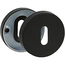 Stampella Per Maniglie Amig 10RX - Acciaio Inossidabile Nero, 53x53 Mm, Per Porte Interne - Foto 11