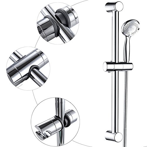 Ezeso 18–25 mm Verstellbar Brausehalter ABS Ersatz Handbrause Halterung Duschstange Head Slider Bar Klemme Badezimmer Halter - 6