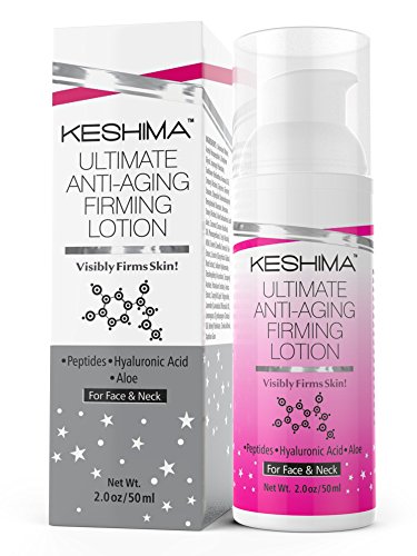 Face & Neck Firming Cream - Lotion Tightens Loose and Sagging Skin - Smooths Wrinkles and Fine Lines - 50 ml