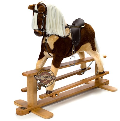 "SKEWBALD" Handmade Brand New Rocking Horse "MARS VI " from MJMARK