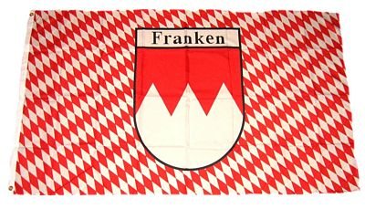 Fahne / Flagge Franken Raute NEU 90 x 150 cm Flaggen